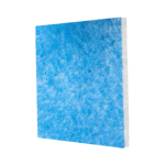 Pro-Tech Blue Bulk Filter Media Rolls and Pads. Blue and white