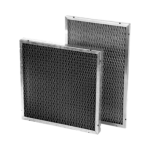 Aluminum washable air filters