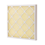 Gold panel filter with wire mesh support and a water-proof diamond encasing