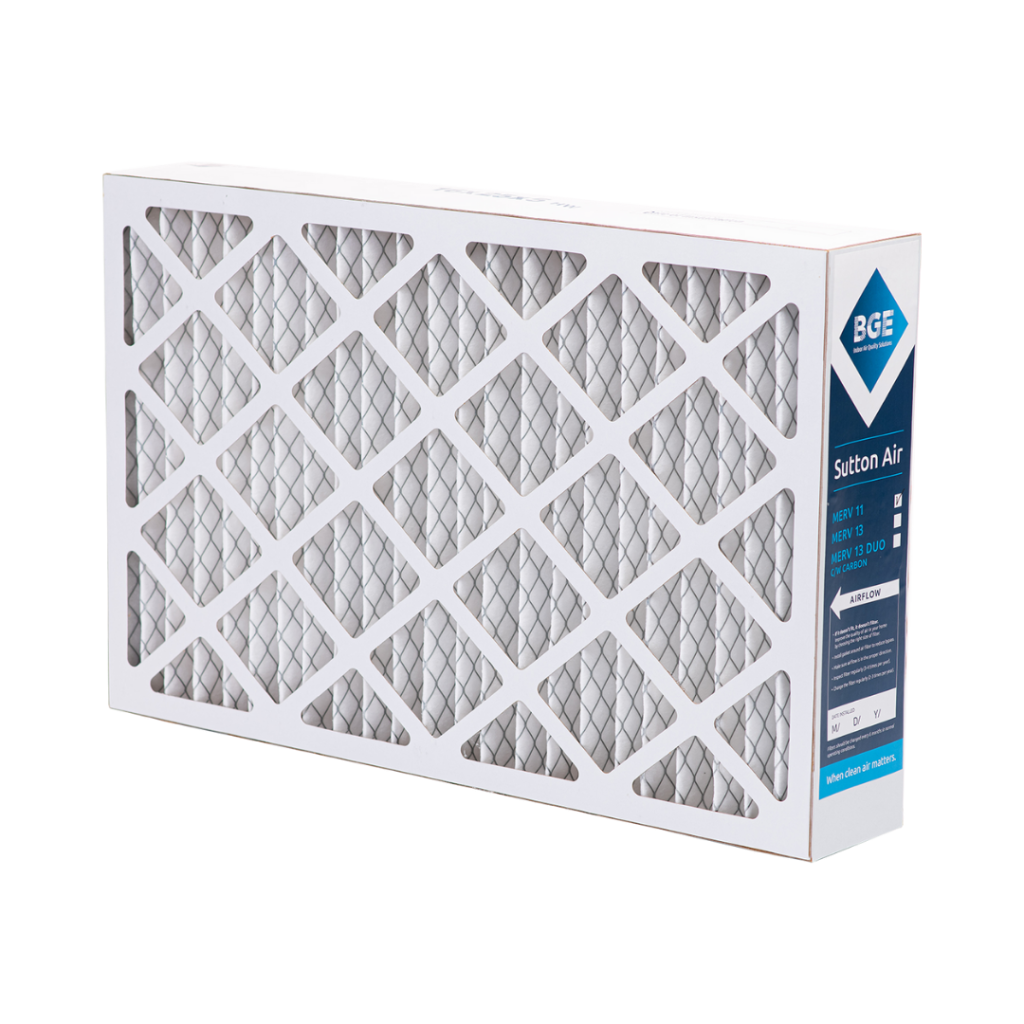 Sutton Air white pleated filter